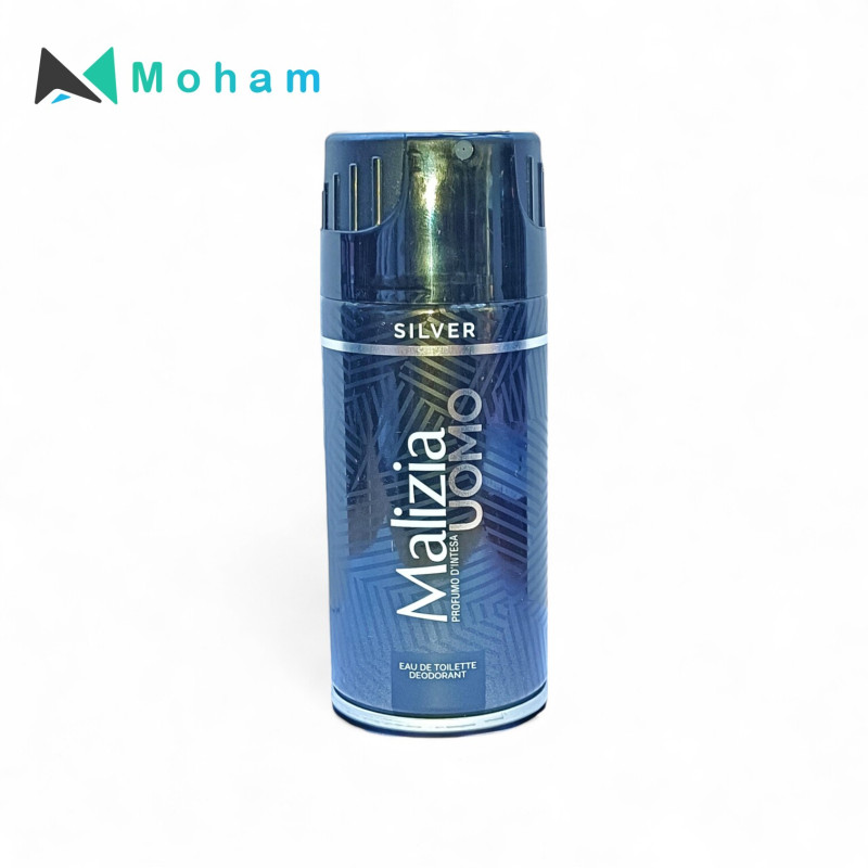 MALIZIA DEO (M) SPRAY SILVER 150ML