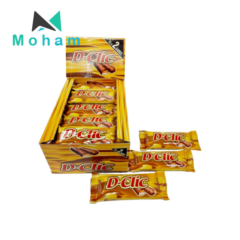 D-Clic Chocolate Wafer 24pcs. 44 grams