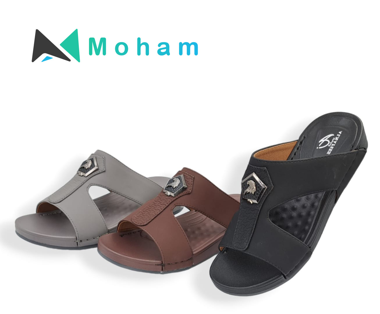 Al Reem Men's Premium Leather Sandals