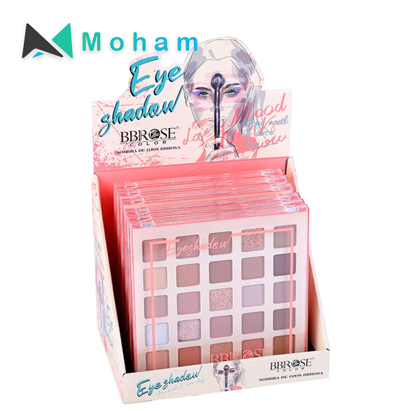 BBROSE Eyeshadow Pigment Eyeshadow Cosmetics Makeup Private Label Single Loose Metallic Eye Craft Logo Dry