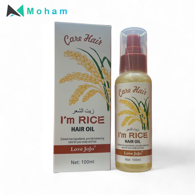 CARE HARE IM RICE HAIR OIL