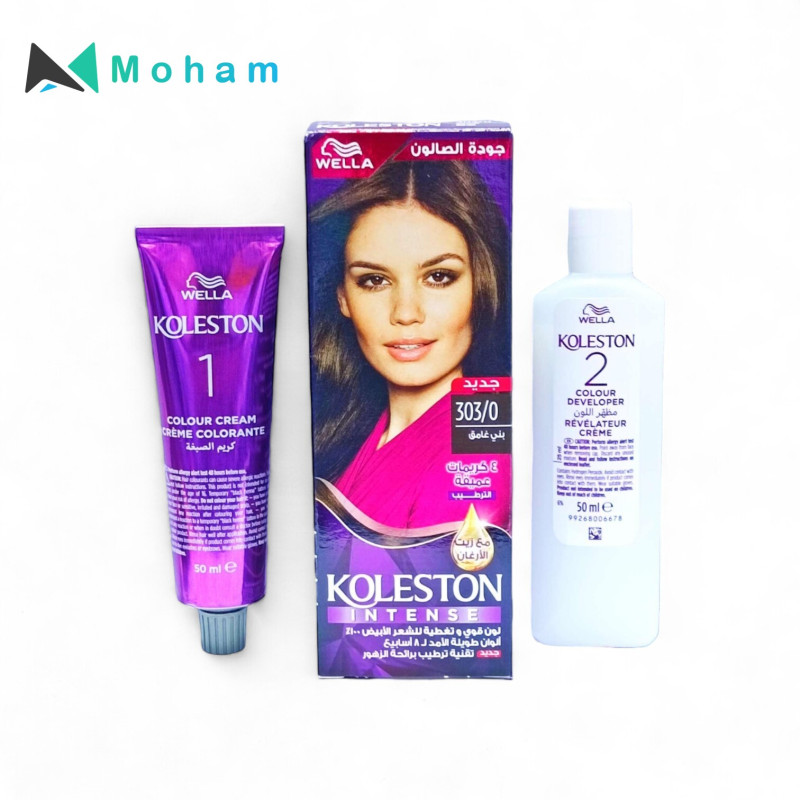 WELLA HAIR COLOUR  DARK BROWN