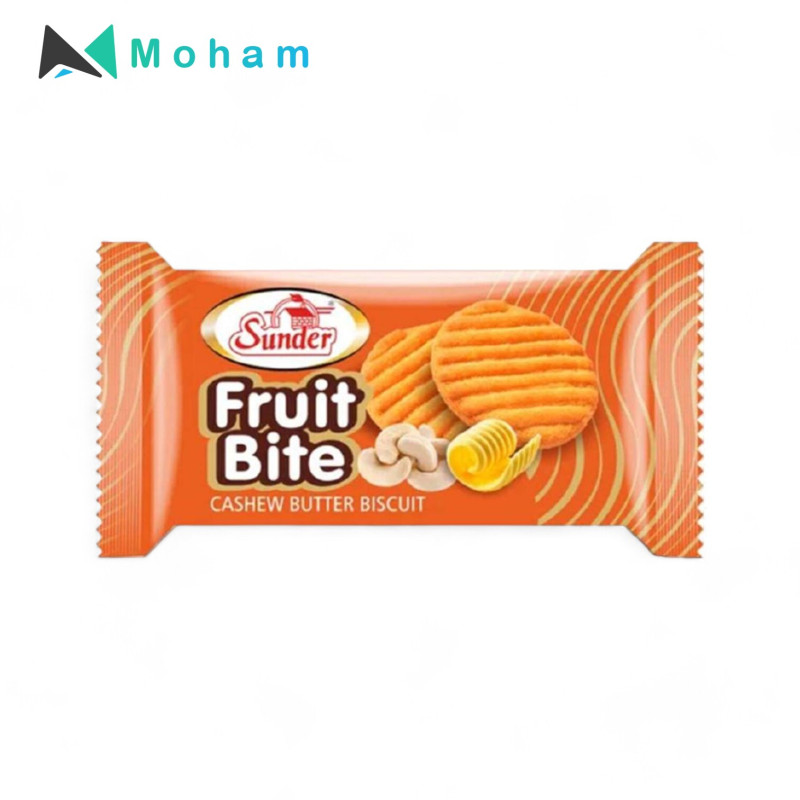 Sunder Fruit Bite Cashew Butter Biscuit