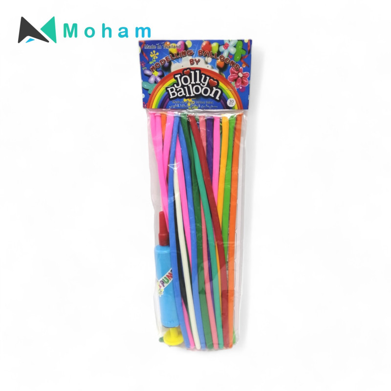 Jolly Balloon Modelling Kit with Pump