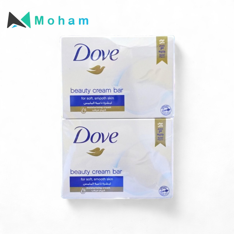 DOVE SOAP BEAUTY CREAM BAR WHITE 90GM