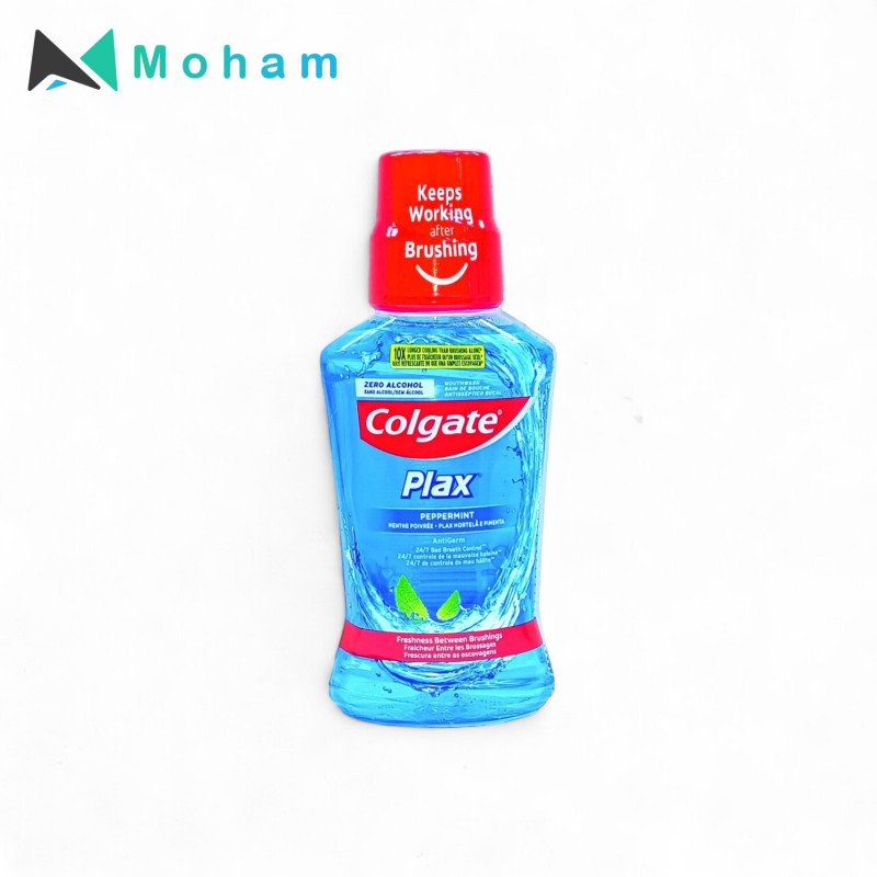 COLGATE PLAX PEPPERMINT MOUTHWASH 250ML