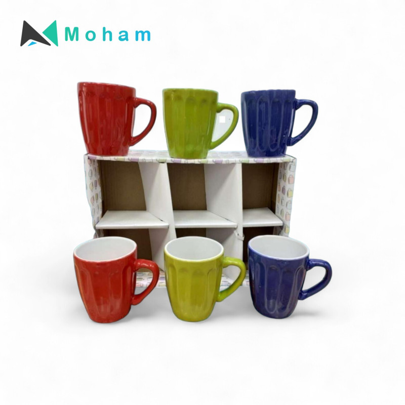 COFFEE CUP 7.2X8.8CM-6PCS