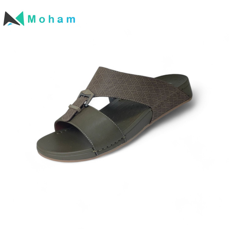 SPIC Jumbo Men's Khaki Slide Sandals