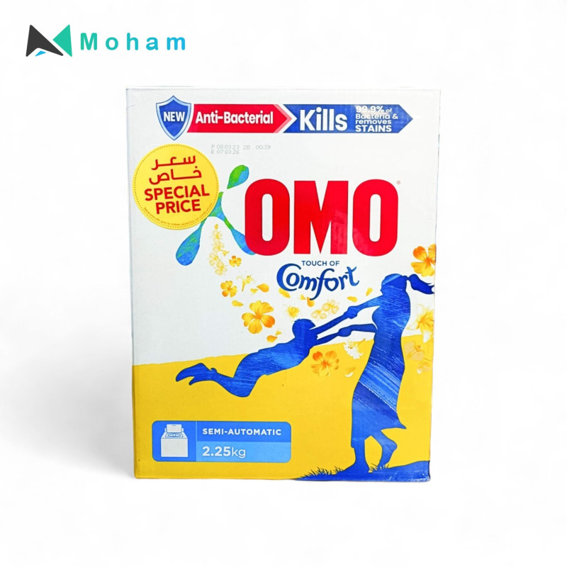 OMO SEMI AUTOMATIC COMFORT BLUE 2.25KG