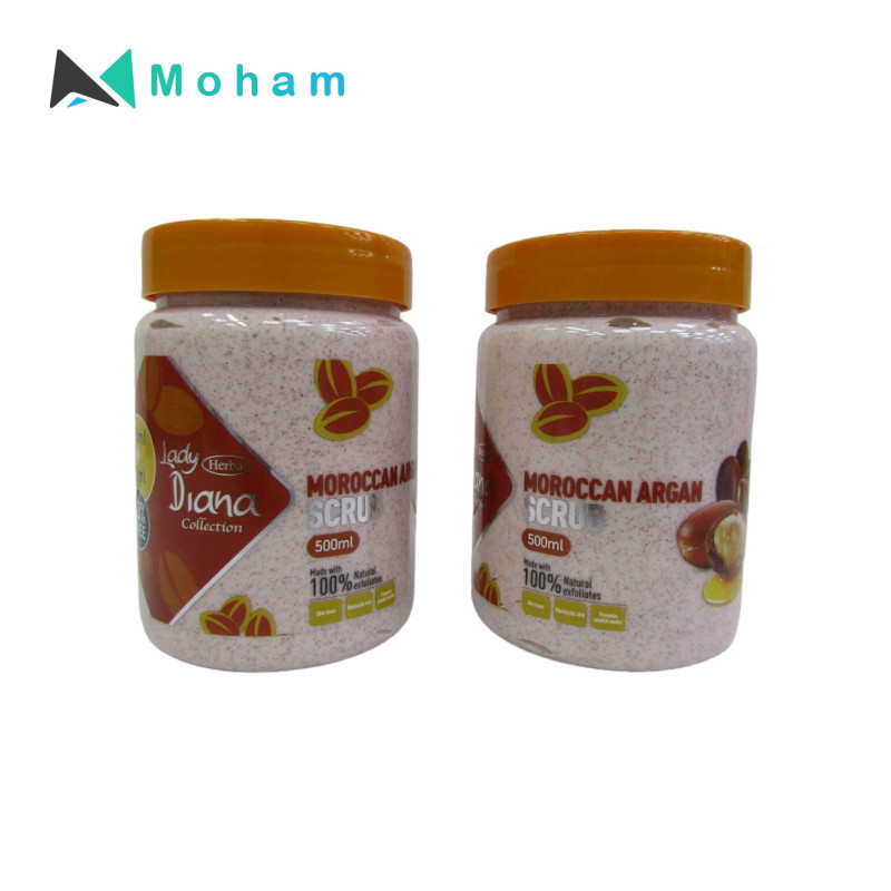 LD HERBAL MOROCCAN ARGAN SCRUB 500ML