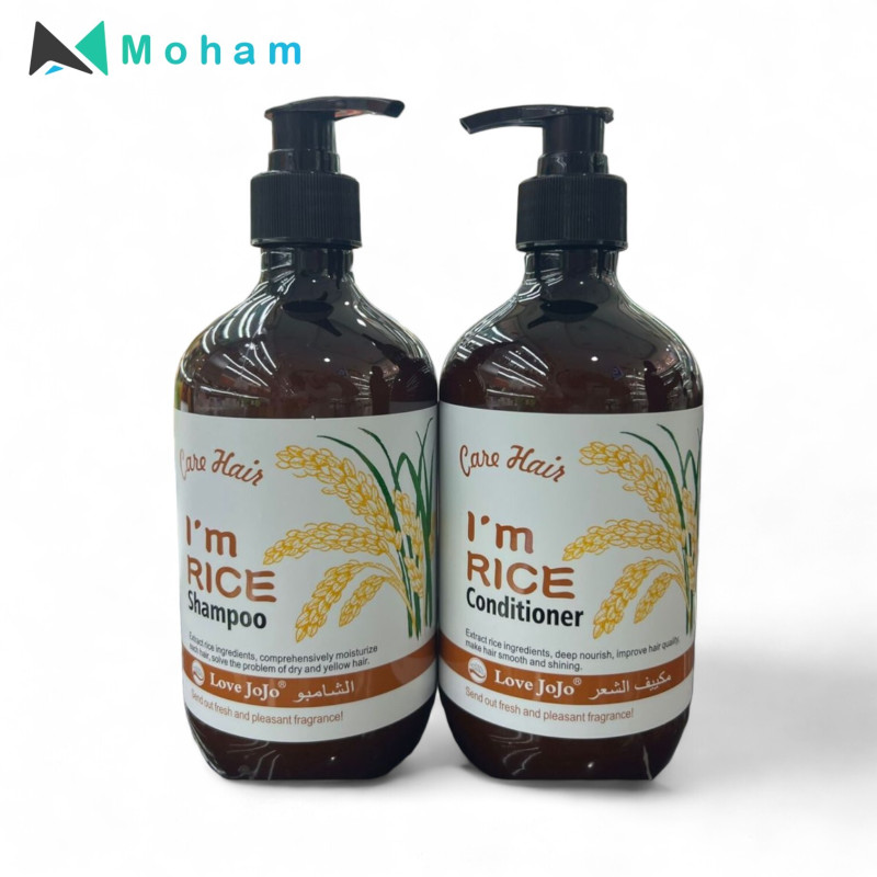 CARE HAIR IM RICE SHAMPOO AND CONDITIONER