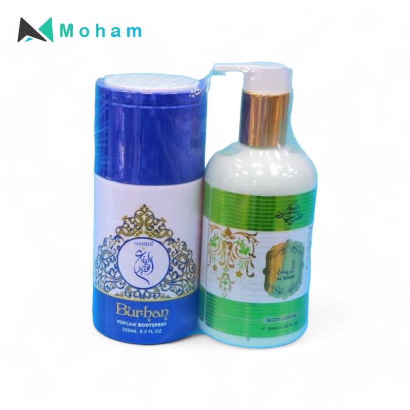 2PCS LOTION 350ML + SPRAY 250ML