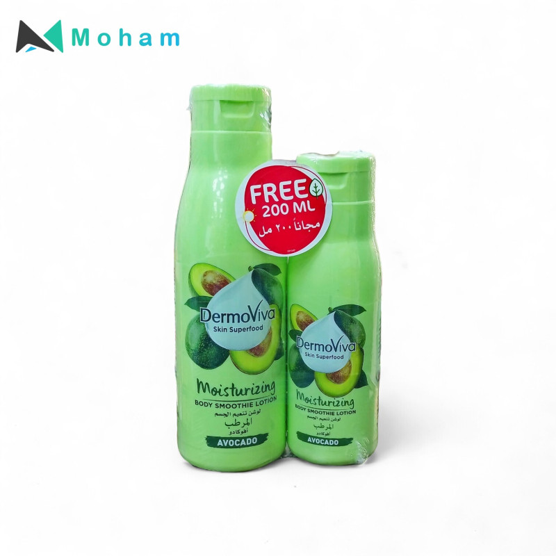 DERMOVIVA BODY LOTION MOISTURIZING 400ML+200ML
