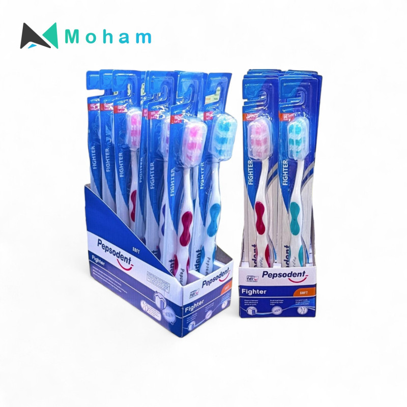 PEPSODENT TOOTH BRUSH FIGHTER (SOFT)