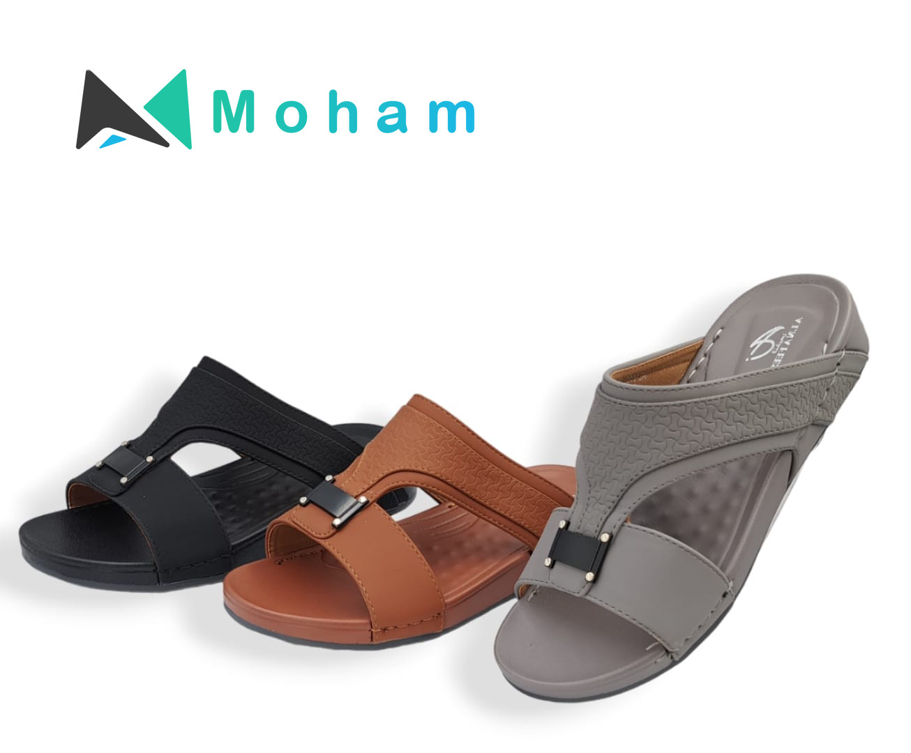 Al Jameel Men's Leather Sandals