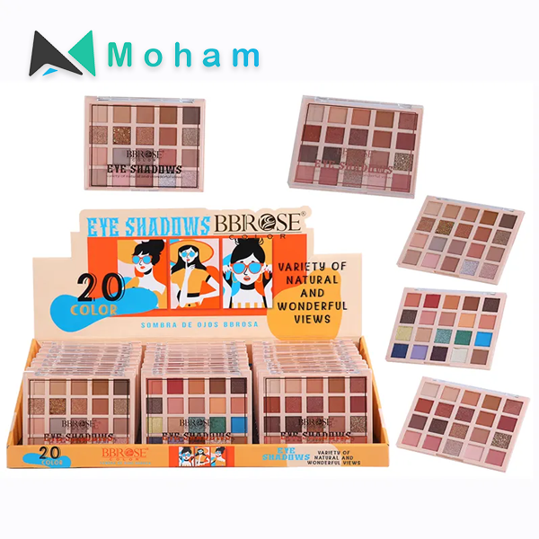 BBROSE Makeup Packaging High Quality Palette in Stock Eyeshadow Makeup Palette Waterproof Eye Art