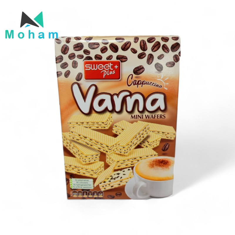 Varna Cappuccino Mini Wafers 10pcs. 240 grams