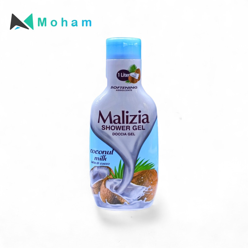 MALIZIA SHOWER GEL COCONUT MILK 1000ML