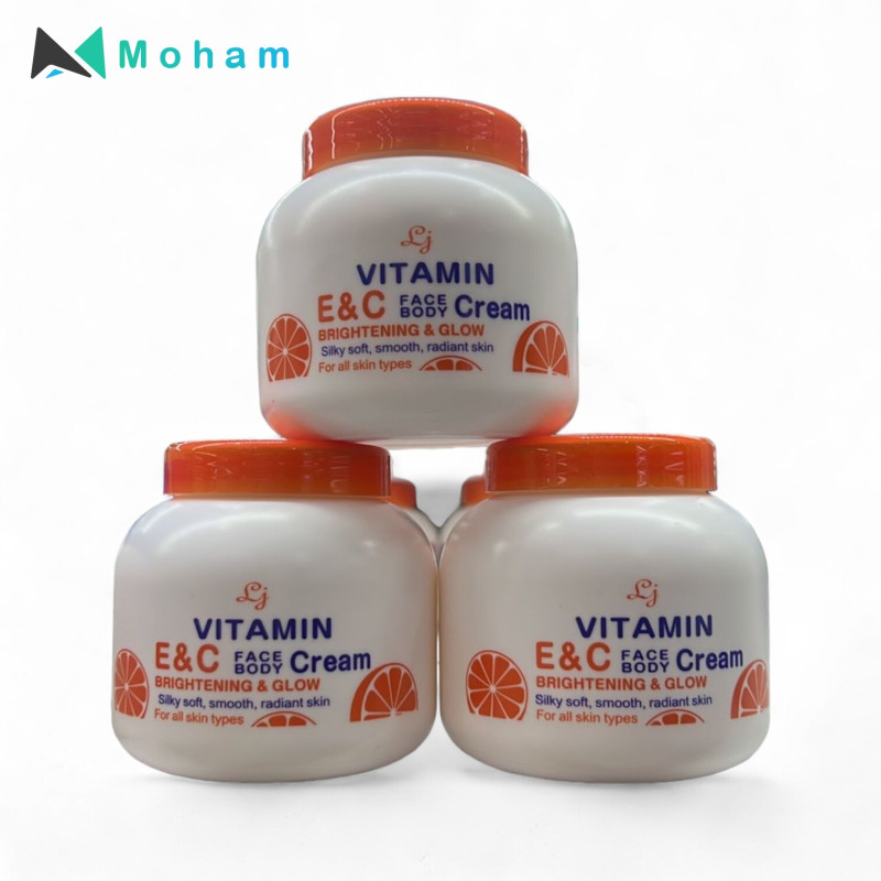 VITAMIN E&C FACE BODY CREAM