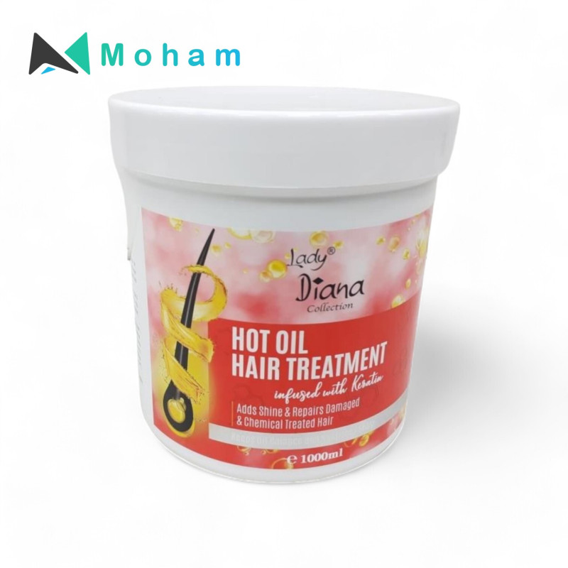 LD HOT OIL HAIR TREATMENT KERATIN 1000ML