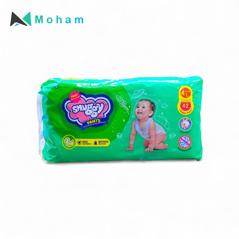 SNUGGY BABY PANTS LARGE 42PC NO:4