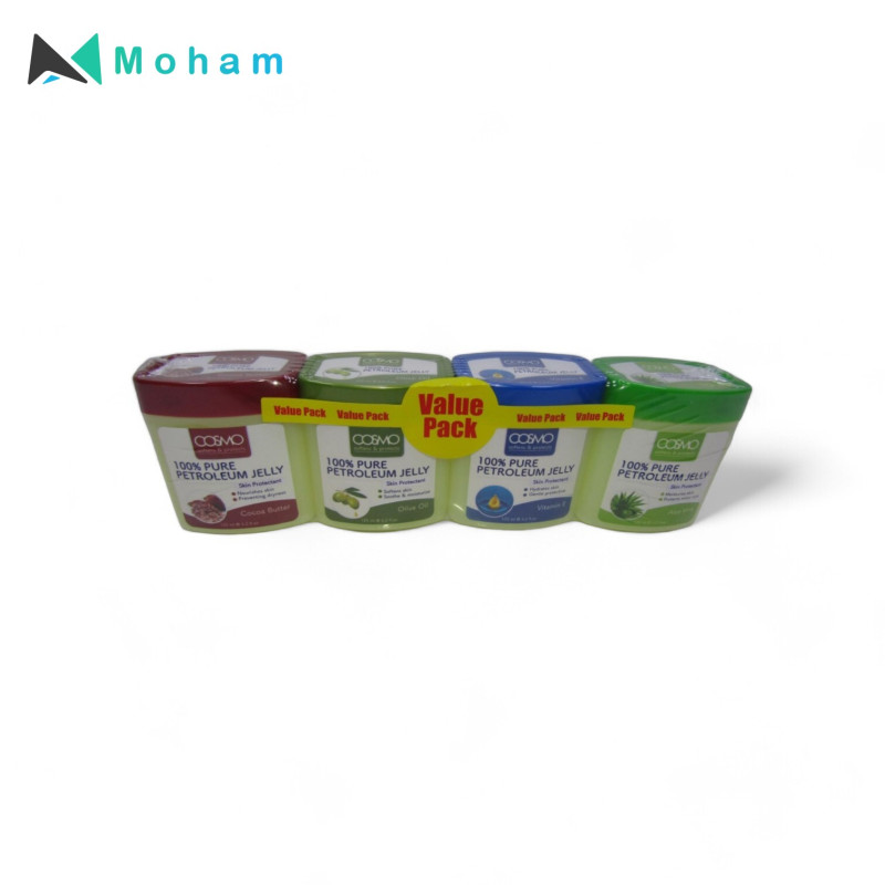 COSMO 4PC OFFER PACK PETROLEUM JELLY 125ML