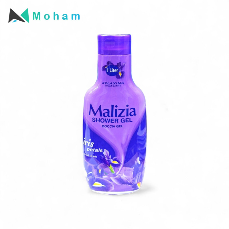 MALIZIA SHOWER GEL IRIS PETALS 1000ML