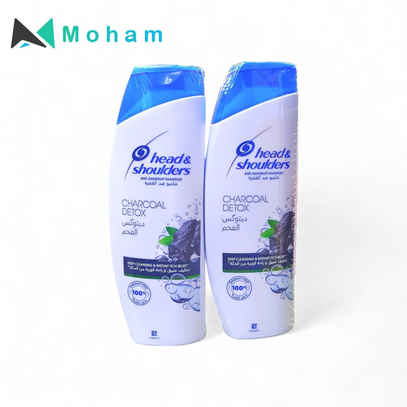 HEAD & SHOULDER CHARCOAL DETOX SHAMPOO 400ML