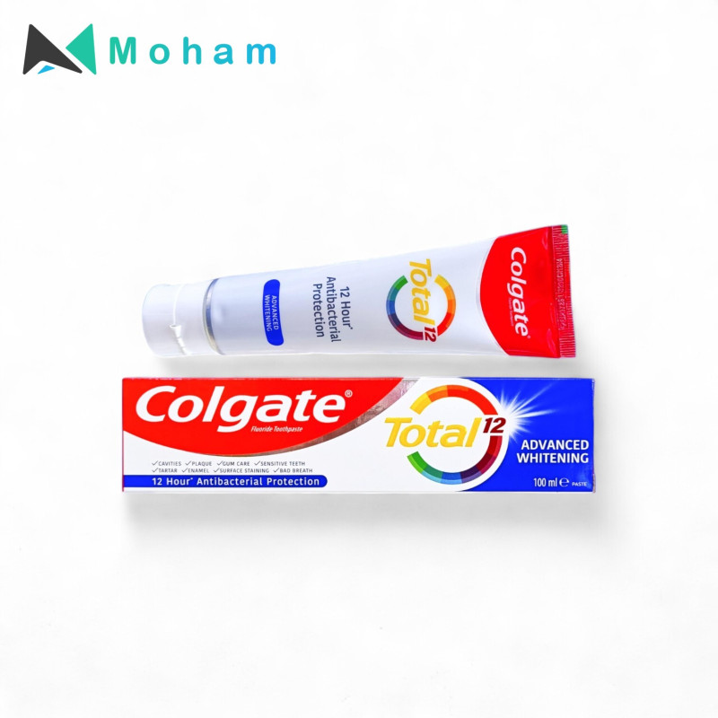 COLGATE TOOTHPASTE TOTAL 12 ADVANCE WHITENING 100ML