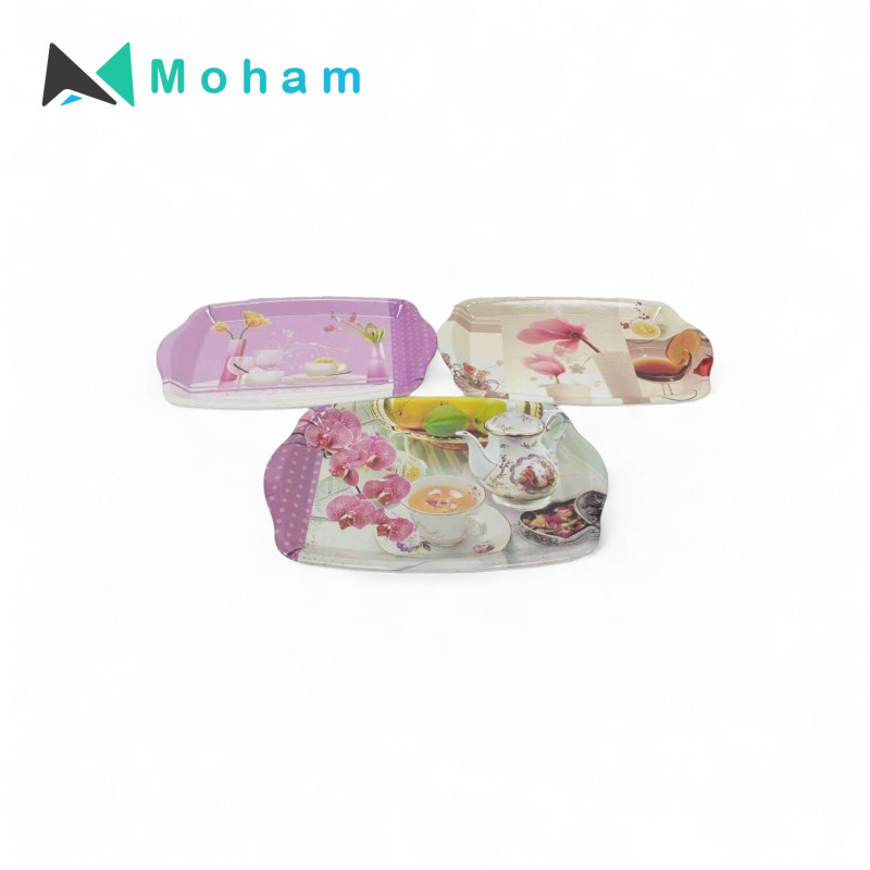 TRAY (3DESIGN MIXED) 45x29CM 390G