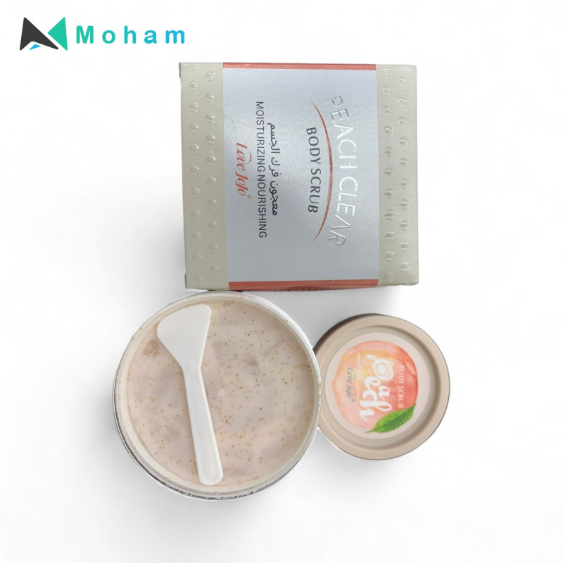 PEACH CLEAR BODY SCRUB