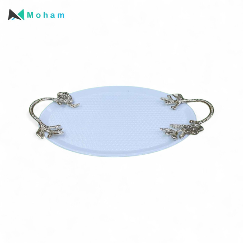 OVAL WHITE TRAY