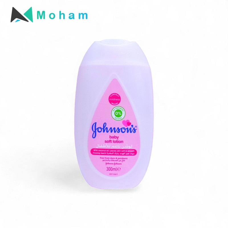 JOHNSON BABY SOFT LOTION 300ML