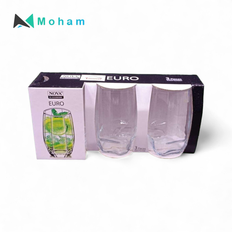 NOVA  EURO HB TUMBLER 450ML-3PCS