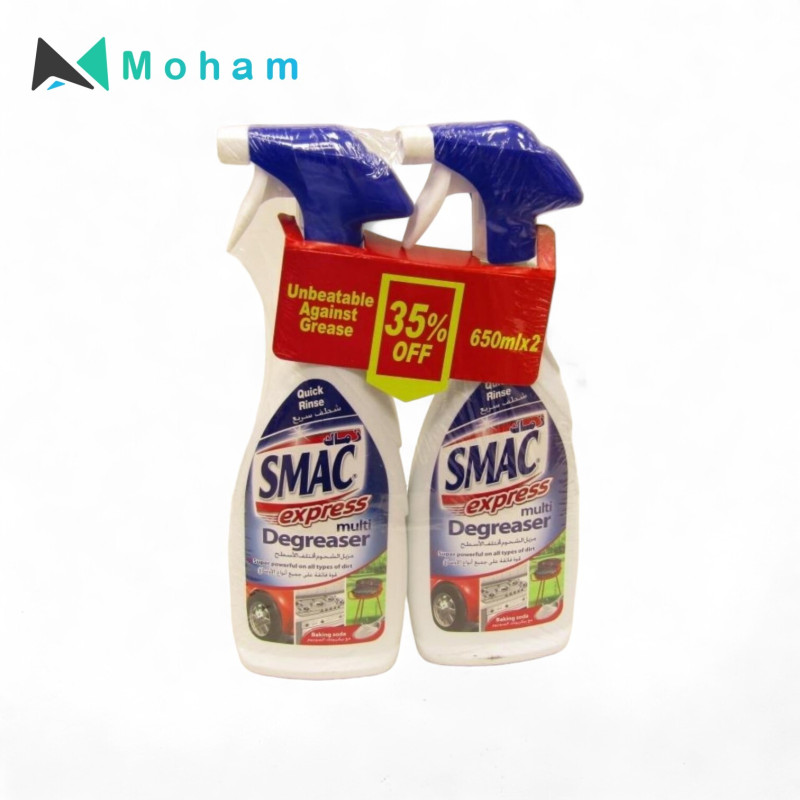 SMAC MULTI SURFACE 650ML 2PCS BAKING SODA