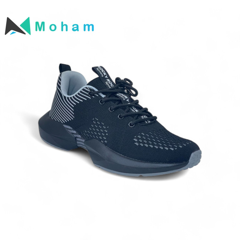 SPIC BLK/L.GRY Men's Running Shoes