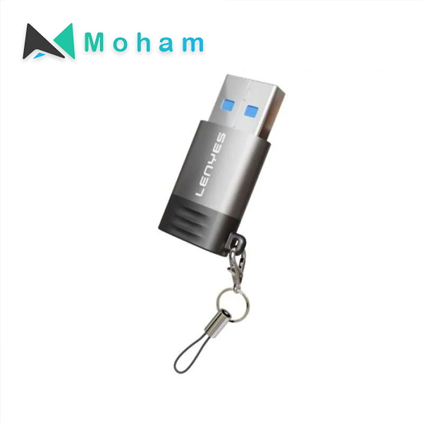 Lenyes OTG AX115 Type-C To USB 3.0 Adapter Plug & Play Connector Converter Android/OTG Adapter Type C