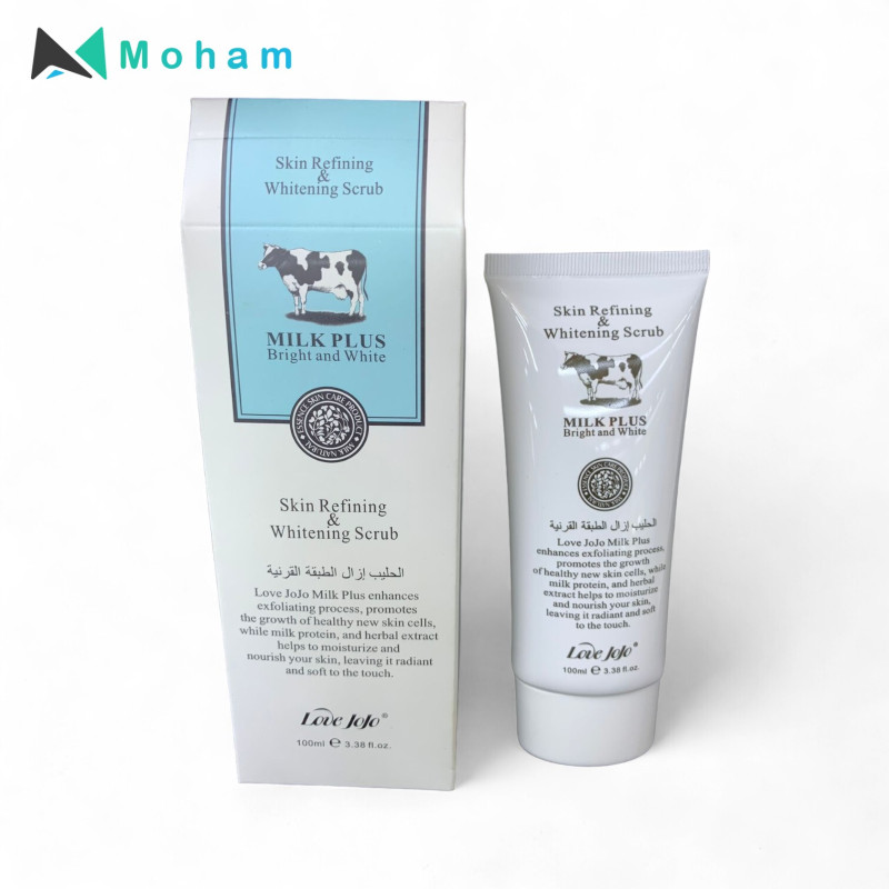 MILK PLUS SKIN REFINING AND WHITINING SCRUB
