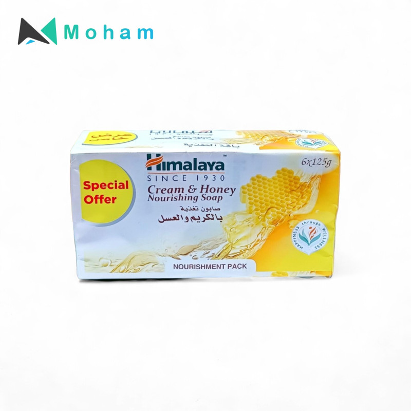 HIMALAYA NORISHNG CREAM & HONEY SOAP 125GM