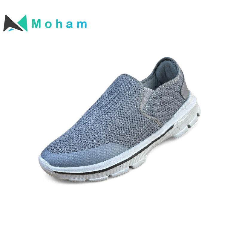 SPIC ROCKSTAR Men's Slip-On Walking Shoes -(Gray)