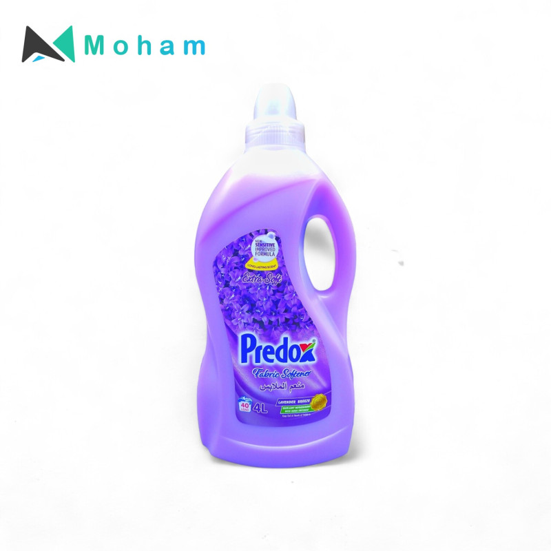 PREDOX FABRIC SOFTNER LAVENDER BREEZE 4 LTR