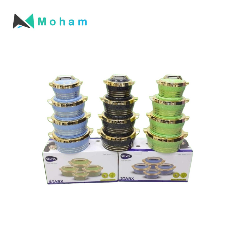 SELVEL STARX 4PC SET GOLD