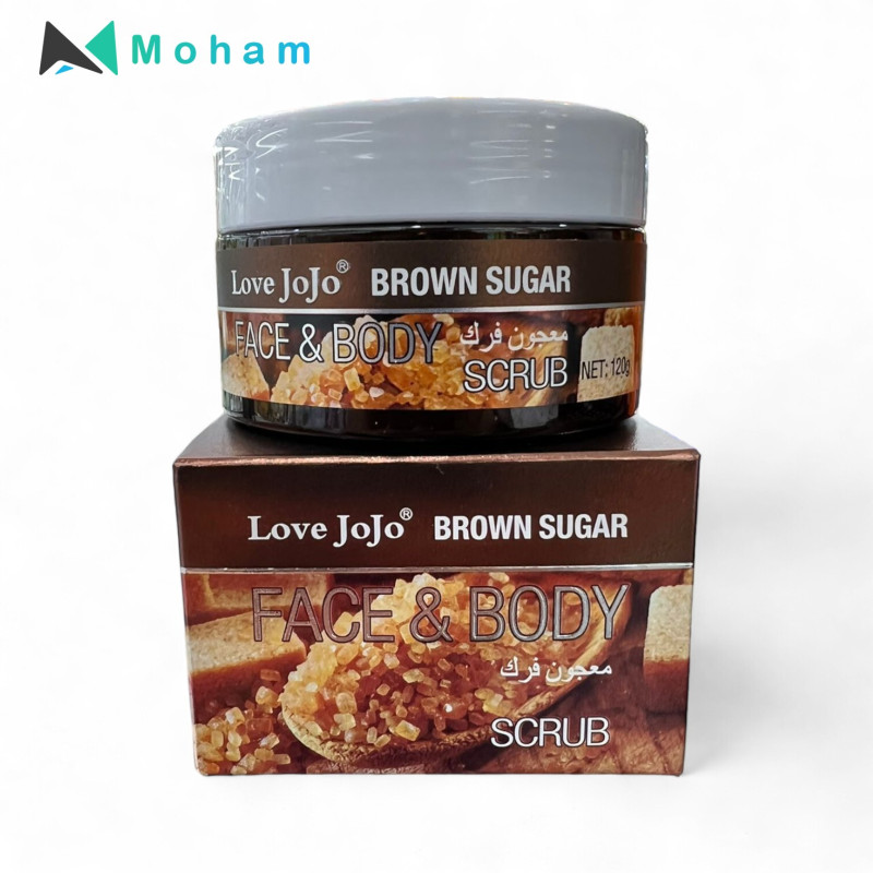 LOVE JOJO BROWN SUGAR FACE & BODY SCRUB