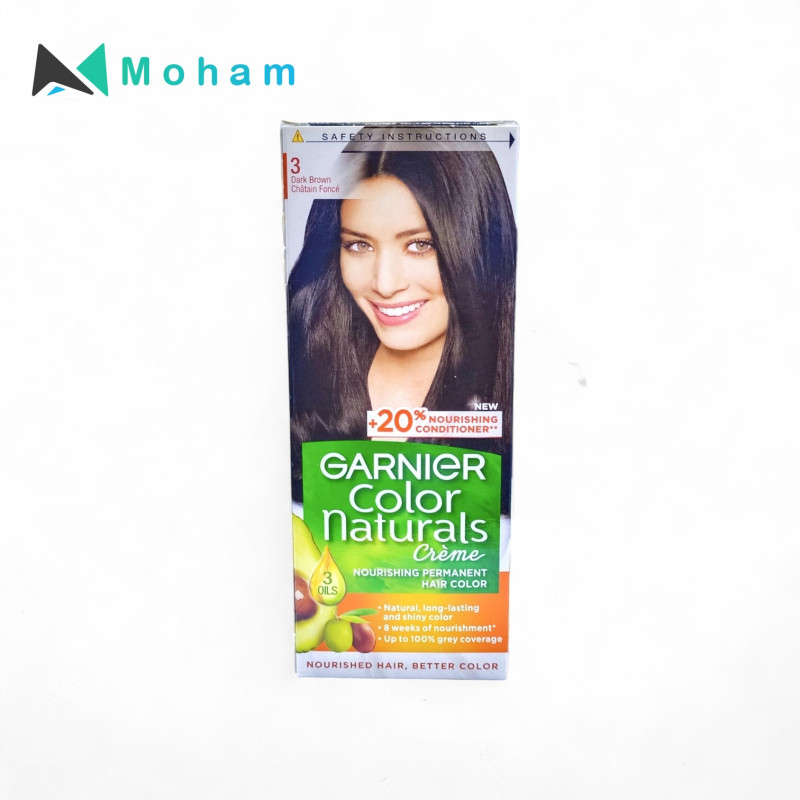 GARNIER HAIR COLOUR DARK BROWN
