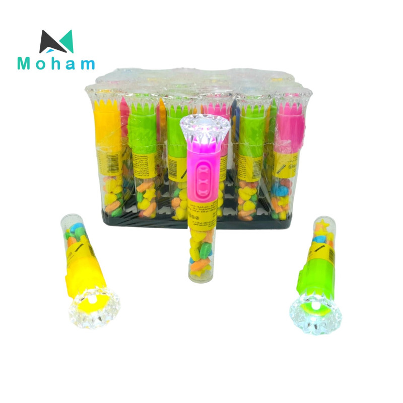 Flashlight Candy with Fruity Treats 24 pcs.