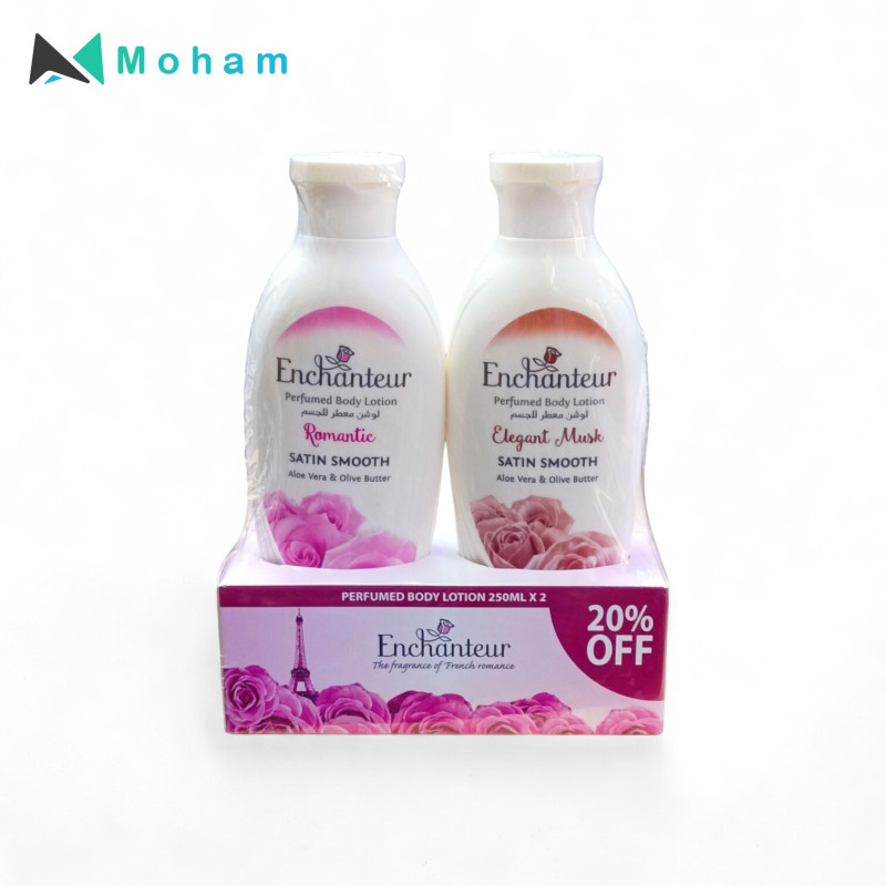ENCHANTEUR BODY LOTION ASSTD 250ML
