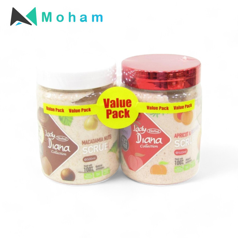2PCS ASSTD L/D SCRUB 500ML