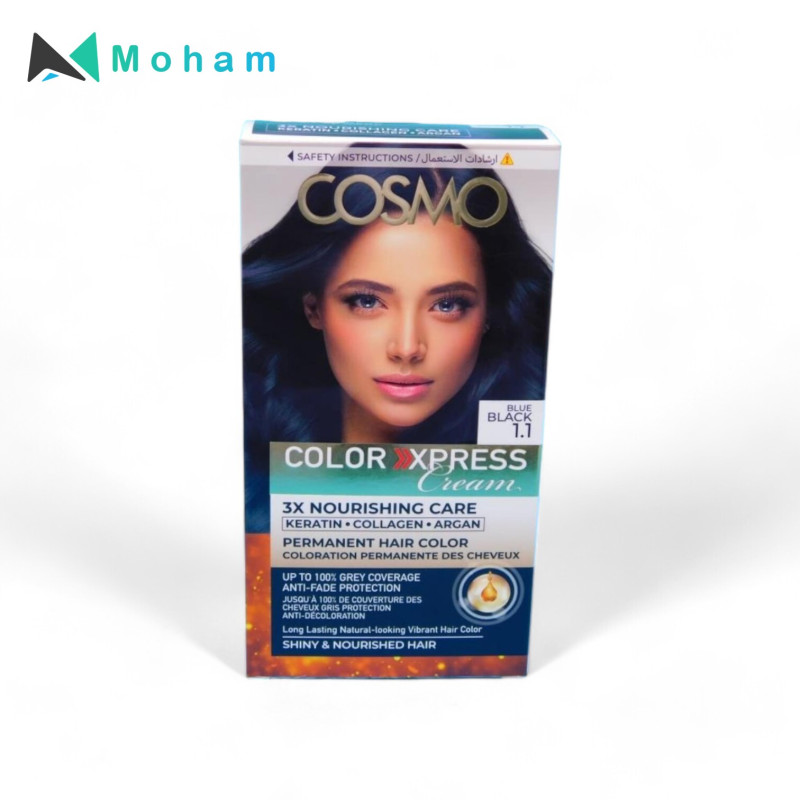 1.1 BLUE BLACK COSMO HAIR COLOR