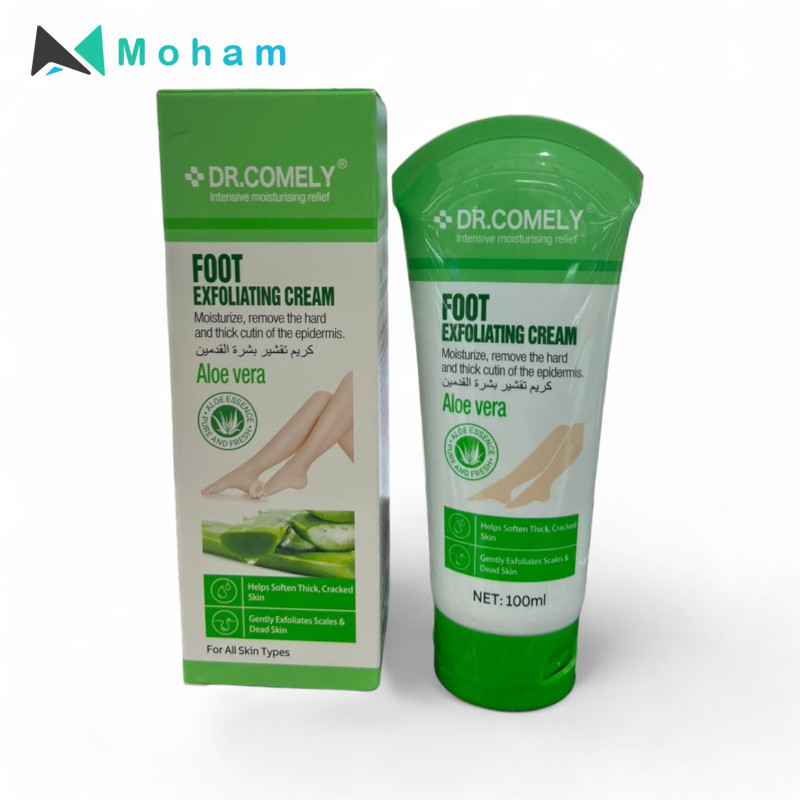 DR.COMELY FOOT EXFOLIATING CREAM ALOE VERA